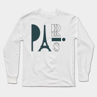 I Love Paris Long Sleeve T-Shirt